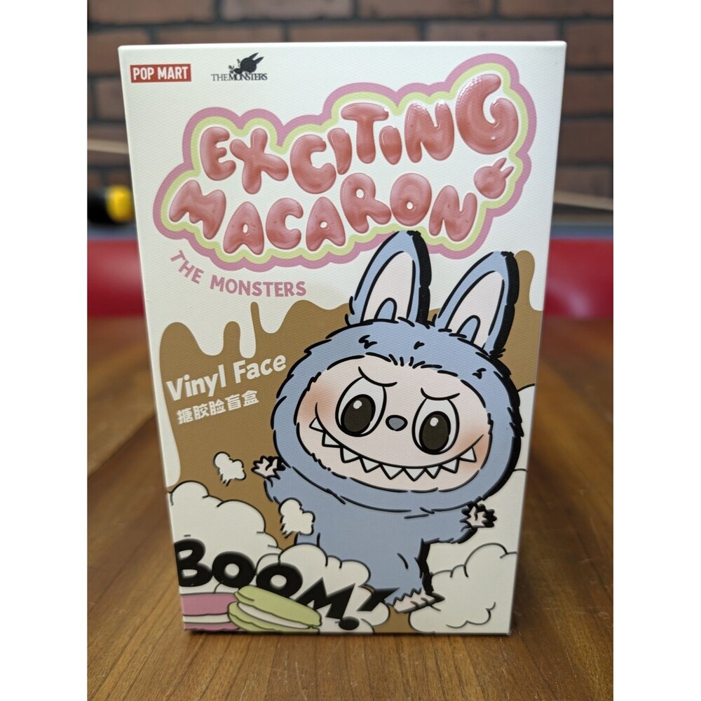 POP MART LABUBU MONSTERS EXCITING MACARON VINYL FACE AUTHENTIC GENUINE SEALED